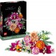 LEGO Botanicals Bouquet di Fiori Rosa, Piante Finte Artificiali per Decorazioni Casa con Margherite, Fiordalisi e Sambuco 10342