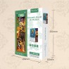 Tonecheer DIY Book Nook Kit, Puzzle 3D in 3D Il Mondo di Vincent