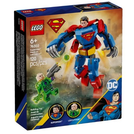 Lego 76302 Mech di Superman™ contro Lex Luthor™ DC