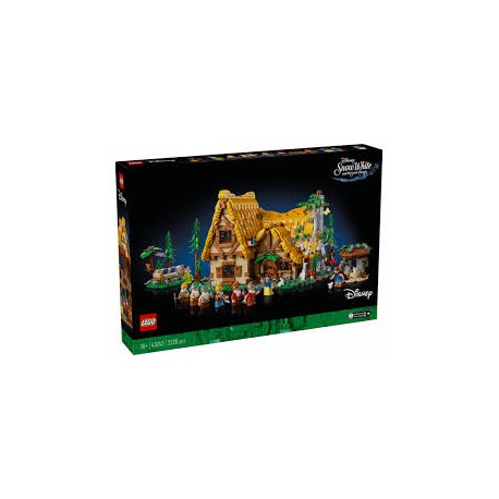 Lego 43242 Il cottage di Biancaneve e i Sette Nani Disney™