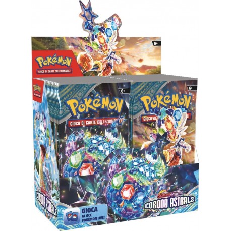 Pokemon  Scarlatto e Violetto Corona Astrale display 36 buste (IT)