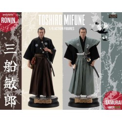 Infinite Statue & Collectibles e Kaustic Toshiro mifune ronin & samurai 1/6 action figure deluxe double pack