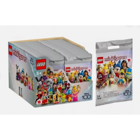 LEGO 71038 - Sealed Box of 36 - Minifigures SERIE 3 Disney 100 SERIES