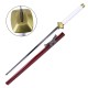 KATANA ORNAMENTALE (ZS620) ISPIRATA ALLA KATANA DI NARUTO UZUMAKI SERIE ANIME NARUTO