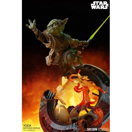 SideShow Star Wars Mythos Statue Yoda 43 cm Pre ordine Uscita Luglio 2025