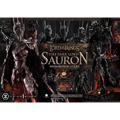 Prime Studio Lord of the Rings Museum Masterline Series Statue 1/3 The Dark Lord Sauron 117 cm Pre ordine
