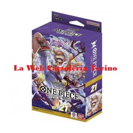 One Piece ST21 EX Gear 5 – Starter Deck – One Piece Card Game ENG