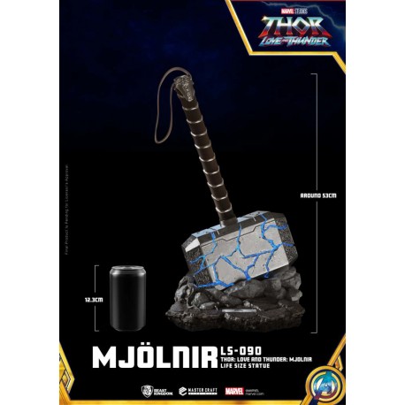 Beast Kingdom Thor love'n'thunder mjolnir 1/1 replica