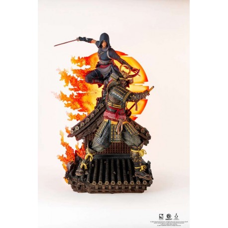 Pure Arts  Assassins creed shadows animus naoe + yasuke 1/4 resin statue Pre Ordine