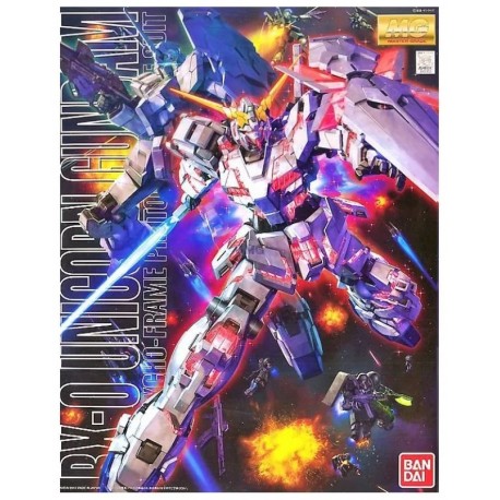 Bandai Model Kit Gunla Mg Gundam Unicorn  1/100
