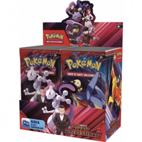Box Pokemon Scarlatto e Violetto Rivali Predestinati (36 buste) - ITA Max 1 per Cliente