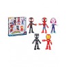SPIDEY E I SUOI AMICI PACK 5 PERSONAGGI F8401