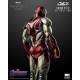Threea toys/threezero Infinity saga iron man mk 85 dlx Action Figure 18 CM