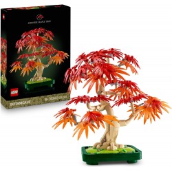 LEGO Botanicals Bonsai di Acero Rosso Giapponese 10348