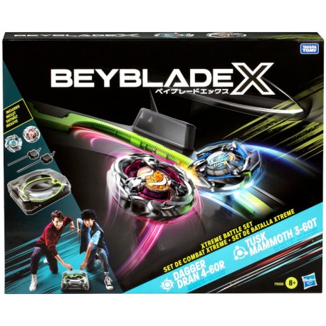 BEY BLADEX BATTLE SET F9588  2 Bey Blade   con arena