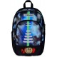Seven Zaino Scuola Dual Write Down, Blu, Doppio Scomparto Da 31 Litri  Con Schermo Led Personalizzabile