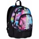 Seven Zaino Scuola Dual Write Down, Fucsia, Doppio Scomparto Da 31 Litri