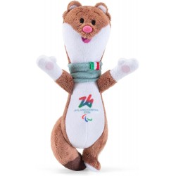 Trudi Mascotte dei Giochi Paralimpici Invernali di Milano Cortina 2026 | 18x12x6 cm taglia XS