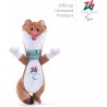 Trudi Mascotte dei Giochi Paralimpici Invernali di Milano Cortina 2026 | 13x9x8 cm Taglia XXS