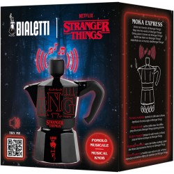 BIALETTI Moka Express Musicale 6 Tazze Stranger Things