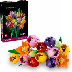 LEGO Botanicals Bouquet di Tulipani - Set di Fiori Finti da Costruire  11501