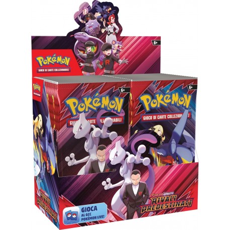 Pokémon GCC Scarlatto e Violetto - Rivali Predestinati (36 buste di espansione), edizione in italiano