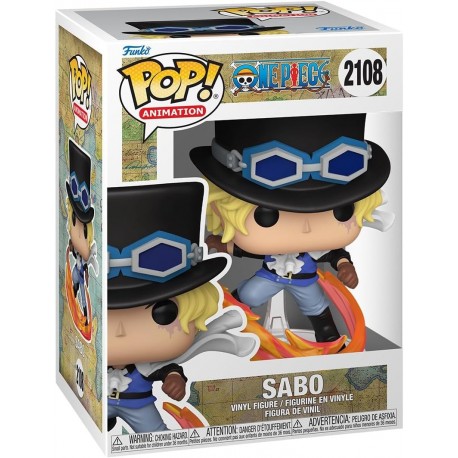 Funko POP! Animation: One Piece - Sabo - Figura in vinile da collezione