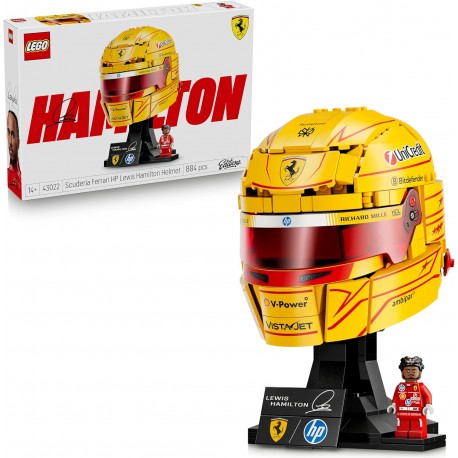 LEGO 43022 Editions Casco di Lewis Hamilton Scuderia Ferrari HP