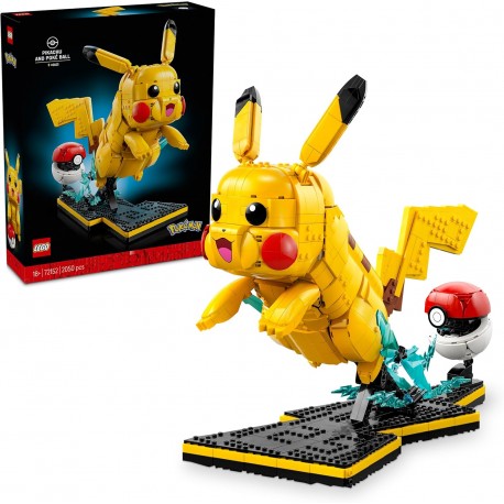 LEGO Pokémon Pikachu e Poké Ball  72152