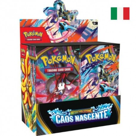 POKEMON BOX 36 BUSTE CAOS NASCENTE