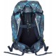 Zaino scuola elementare Ergobag Prime ergonomico Orso Galassie, blu e argento