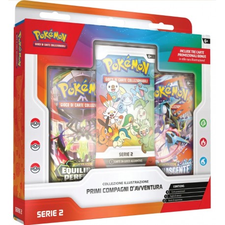 Pokémon collezione illustrazione primi compagni d’avventura – serie 2