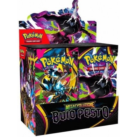 Pokémon Megaevoluzione Buio Pesto Box Display 36 Buste ITA