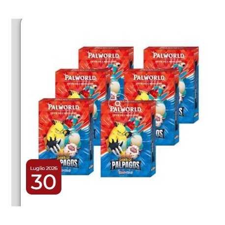 Trial Deck Palworld TD01 Dawn of Palpagos Red-Blue ENG Preordine Uscita 30/07/2026