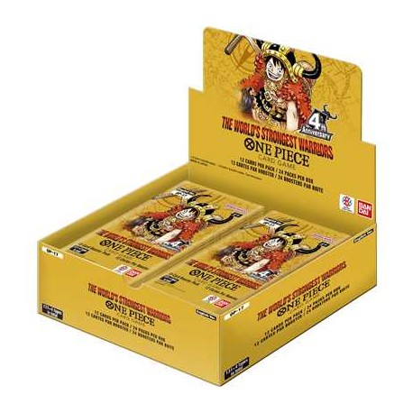 One Piece OP17 The World's Strongest Warriors Booster Box 24 Buste – ENG